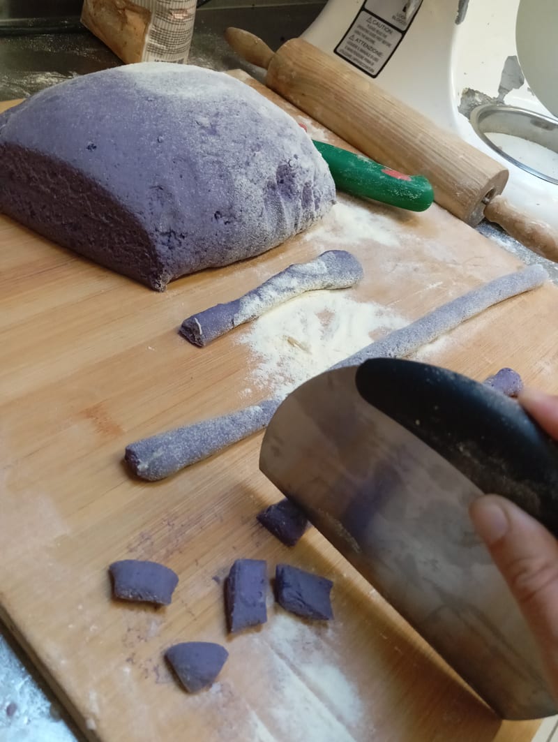 Un piatto della cucina di Cà Vidè