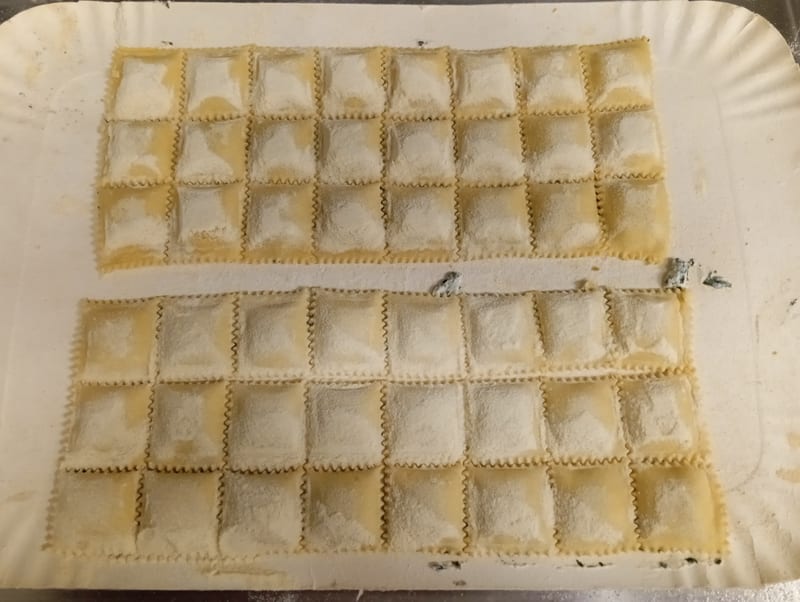 Un piatto della cucina di Cà Vidè